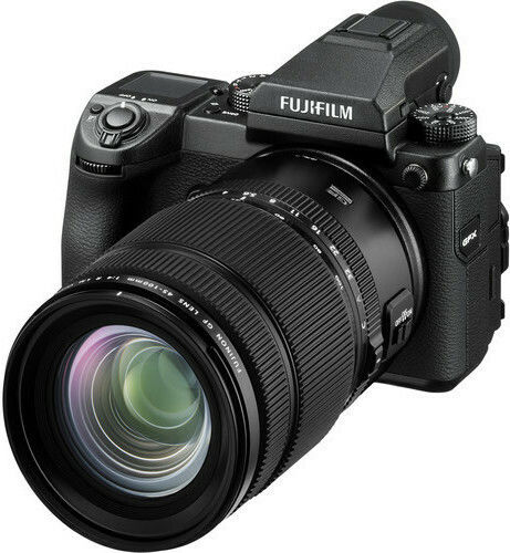 Fujifilm Full Frame Φωτογραφικός Φακός GF 45-100mm f/4 R LM OIS WR Tele Zoom για Fujifilm G Mount Μαύρος
