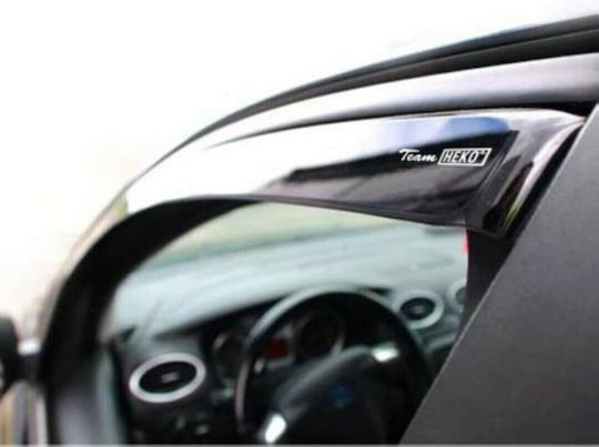 Heko Set deflectoare de vânt Dark Fime pentru Skoda Fabia 4buc