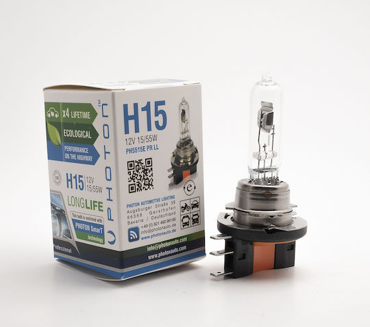 Photon Лампи Автомобила H15 Халогенни 12V 55W 1бр