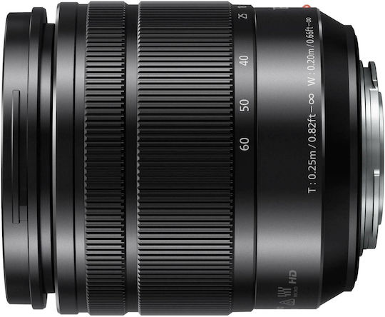 Panasonic Crop Φωτογραφικός Φακός Lumix G Vario 12-60mm f/3.5-5.6 Asph/Power O.I.S. Standard Zoom για Micro Four Thirds (MFT) Mount Μαύρος