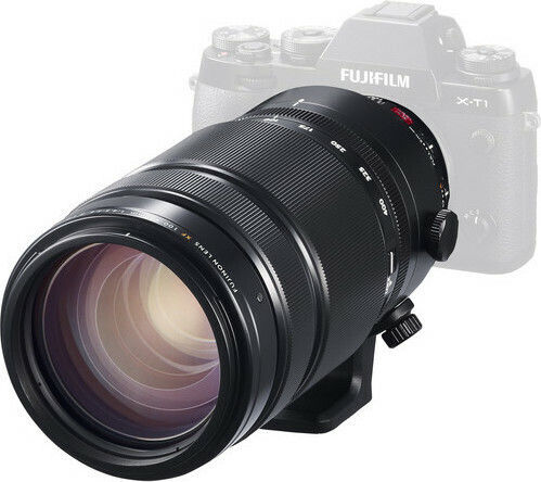 Fujifilm Crop Camera Lens XF 100-400mm f/4.5-5.6 R LM OIS WR Super Telephoto / Tele Zoom for Fujifilm X Mount Black
