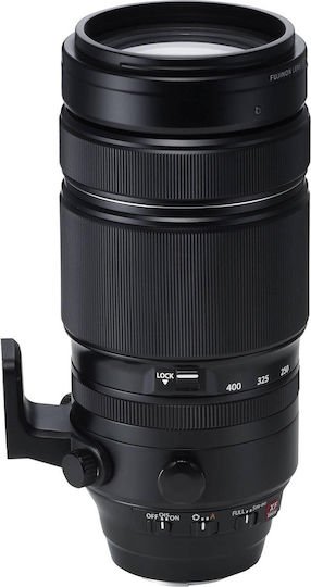 Fujifilm Crop Camera Lens XF 100-400mm f/4.5-5.6 R LM OIS WR Super Telephoto / Tele Zoom for Fujifilm X Mount Black