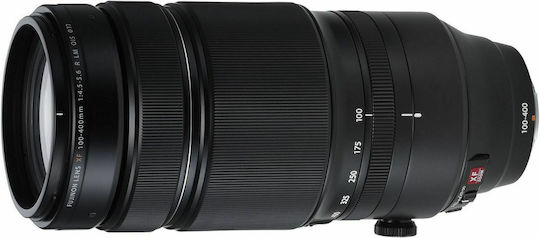 Fujifilm Crop Camera Lens XF 100-400mm f/4.5-5.6 R LM OIS WR Super Telephoto / Tele Zoom for Fujifilm X Mount Black