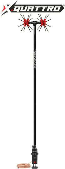 Agrotechnic x.Quattro CF Olive Harvester Generator / Battery 12V 400W Type Sea Urchin with Rod Carbon 2.4m and Weight 2.6kg