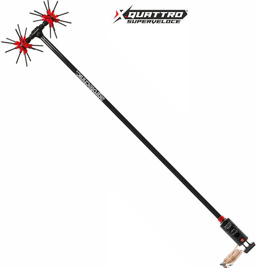 Agrotechnic x.Quattro Superveloce CF Olive Harvester Battery 12V 1000W Type Sea Urchin with Rod Carbon 2.4m and Weight 2.5kg