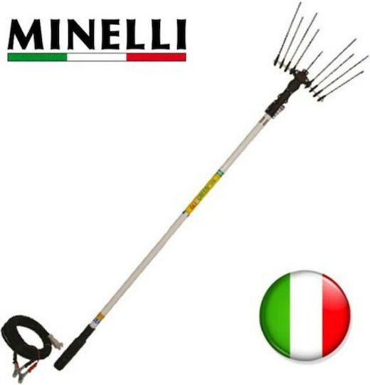Minelli Olivgreen 500 Plus Recoltator de Măsline Generator / Baterie Tip Pieptene cu Tijă 3.3m și Greutate 2.3kg