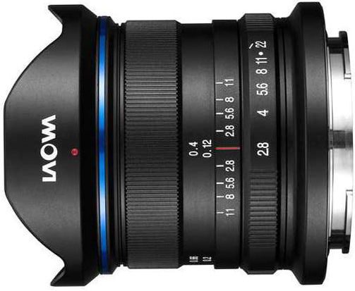 Laowa Crop Camera Lens 9mm f/2.8 Zero-D Ultra-Wide Zoom for Micro Four Thirds (MFT) Mount Black