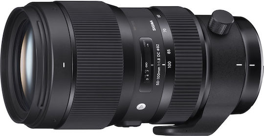 Sigma Crop Φωτογραφικός Φακός 50-100mm f/1.8 DC HSM Art Tele Zoom για Canon EF Mount Μαύρος