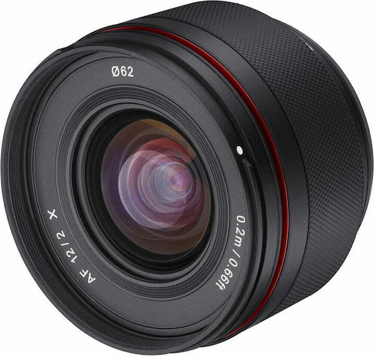 Samyang Crop Camera Lens AF 12mm f/2.0 Wide Angle for Fujifilm X Mount Black