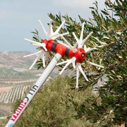 Yamastik Νιφάδα X12 Ελαιοραβδιστικό Τύπου Αχινός με Σταθερό Κοντάρι 2.5m και Βάρος 3.2kg