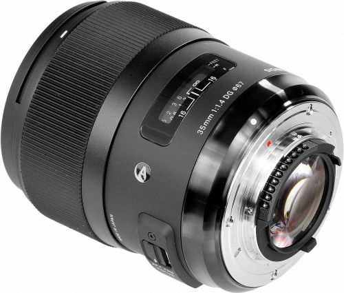 Sigma Full Frame Φωτογραφικός Φακός 24mm f/1.4 DG HSM Art Wide Angle για Nikon F Mount Μαύρος