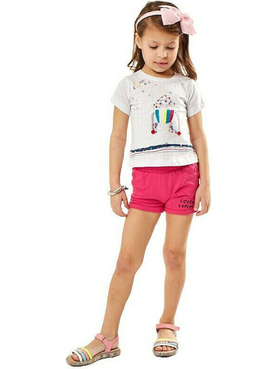 Kinder-Set mit Shorts Sommer 2Stück Gelb