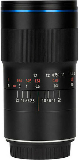 Full Frame Camera Lens 100mm f/2.8 2X Ultra APO Telephoto / Macro for Nikon F Mount Black