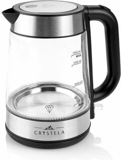 ETA Crystela 6153 90000 Fierbător 1.7lt 2200W Negru
