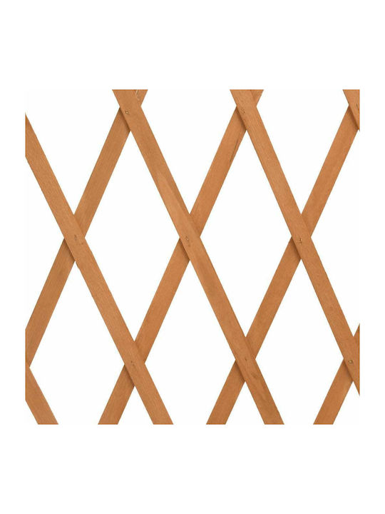 Wood Foldable Trellis Orange 100x100cm