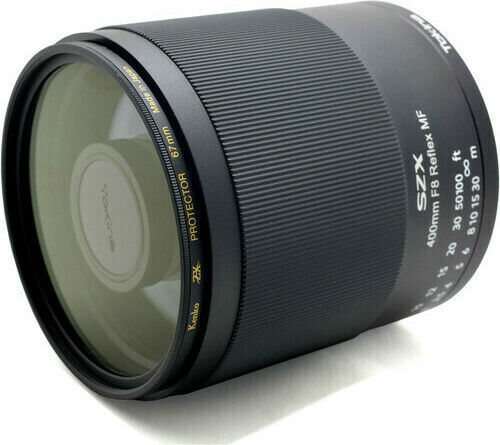 Tokina Crop Φωτογραφικός Φακός SZX 400mm f/8 Reflex MF Telephoto για Micro Four Thirds (MFT) Mount Μαύρος