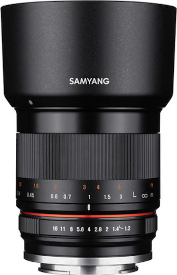 Samyang Crop Camera Lens 50mm f/1.2 AS UMC CS Telephoto / Standard for Sony E Mount Black
