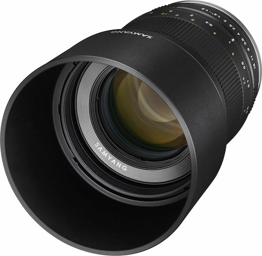 Samyang Crop Camera Lens 50mm f/1.2 AS UMC CS Telephoto / Standard for Sony E Mount Black