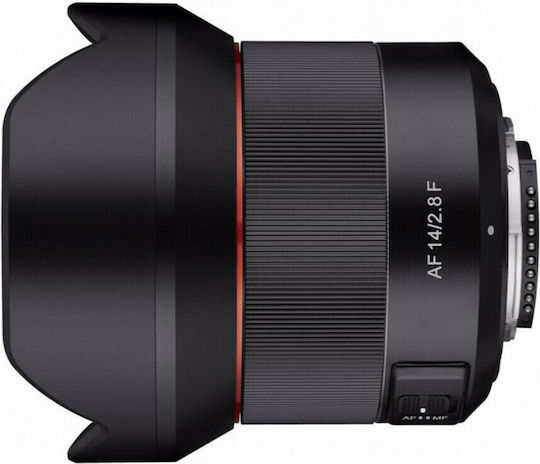 Samyang Full Frame Φωτογραφικός Φακός AF 14mm f/2.8 Wide Angle για Nikon F Mount Μαύρος