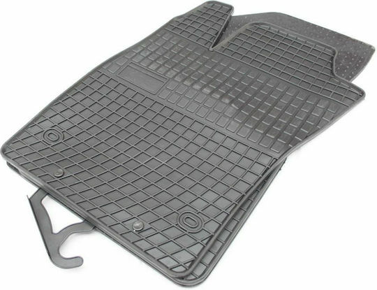 Frogum Set of Front and Rear Mats 4pcs for Fiat Tipo 2016 Black