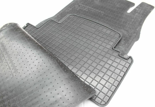 Frogum Set of Front and Rear Mats 4pcs for Mercedes-Benz A Class 1997-2004 Black