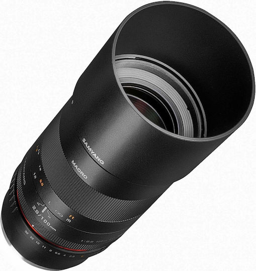 Samyang Full Frame Camera Lens 100mm f/2.8 ED UMC Telephoto / Macro for Sony E Mount Black