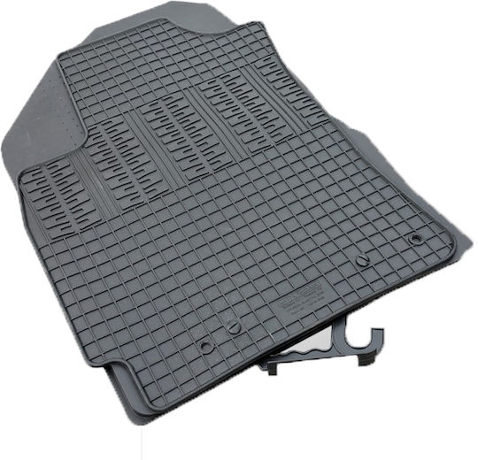 Cik Set of Front and Rear Mats 4pcs for Hyundai Elantra 2016-2020 Black