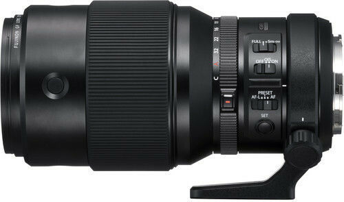 Fujifilm Format mediu Obiectiv Foto GF 250mm f/4 R LM OIS WR Teleobiectiv pentru Montura Fujifilm G Black