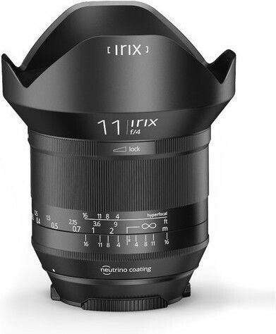 Irix Full Frame Φωτογραφικός Φακός Firefly 11mm f/4.0 Wide Angle για Canon EF Mount Μαύρος