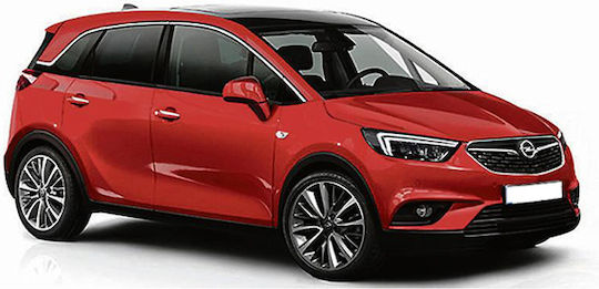 Aristar Πατάκι Πορτμπαγκάζ Τύπου Σκαφάκι για Opel Crossland X 2017+ Μαύρο