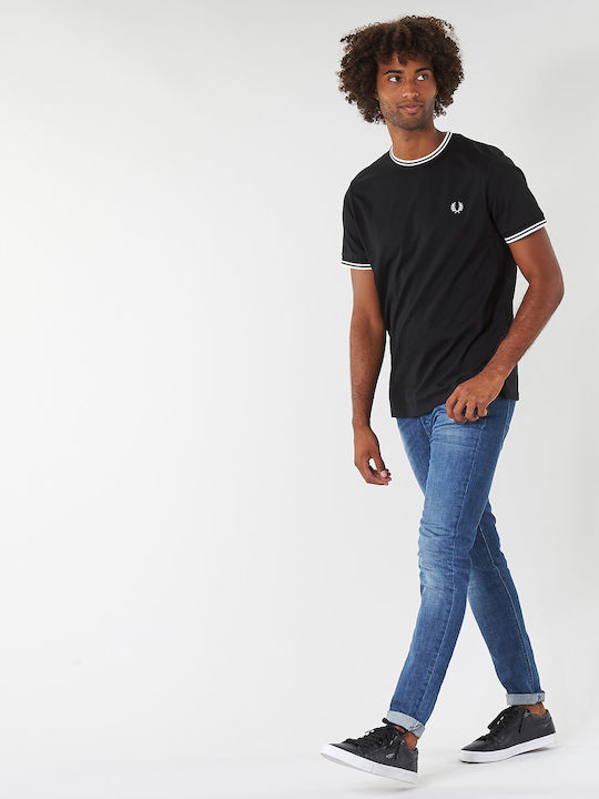 Fred Perry T-shirt Μαύρο