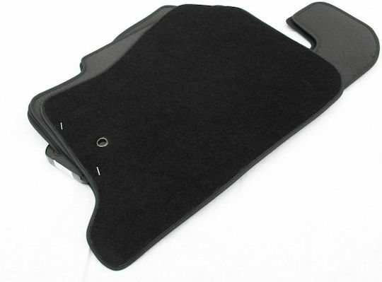 Σετ Μπροστινά και Πίσω Πατάκια 4τμχ για Land Rover Discovery 2010 Μαύρα