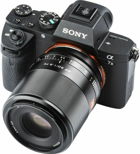 Viltrox Full Frame Camera Lens AF 50mm f/1.8 Fixed for Sony E Mount Black