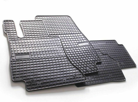 Frogum Set of Front and Rear Mats 4pcs for Audi Q3 2011 Black