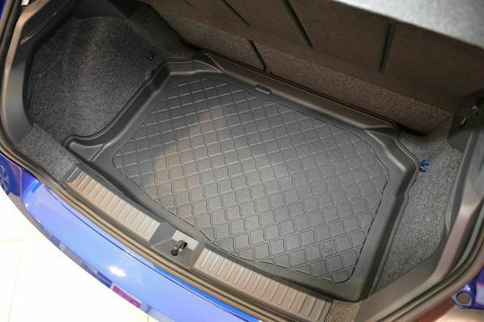 Aristar Kofferraummatten Wannenartig 1Stück aus Gummi für Seat Ibiza Schwarz