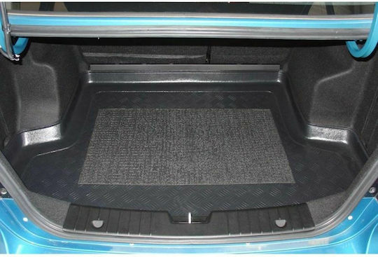 Aristar Kofferraummatten Wannenartig 1Stück aus Gummi für Chevrolet Aveo 2006-2011 Schwarz