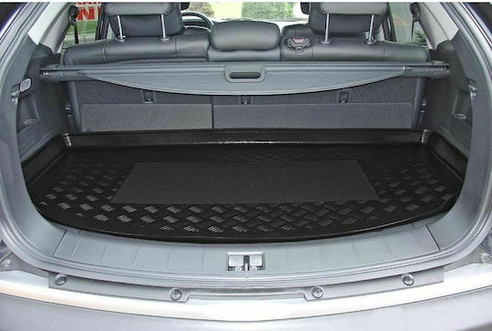 Aristar Kofferraummatten Wannenartig 1Stück aus Gummi für Ssangyong Actyon 2006-2011 Schwarz