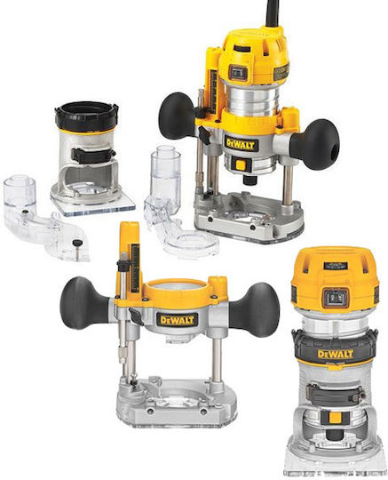 Dewalt Plunge Router 900W with Speed Control and with Suction System