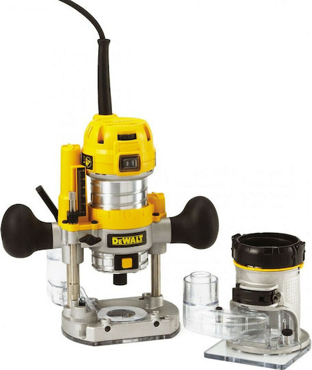 Dewalt Plunge Router 900W with Speed Control and with Suction System