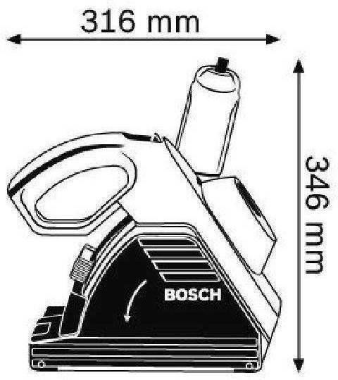 Bosch GNF 35 CA Professional Wall Chaser 1400W with Suction System