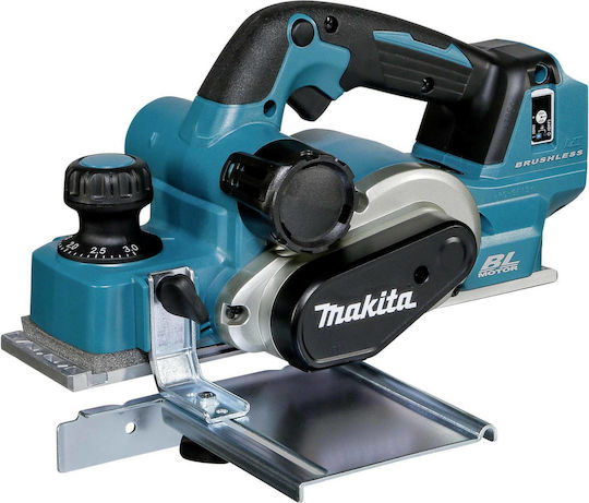 Makita DKP181Z Πλάνη 18V Χωρίς Καρβουνάκια (Brushless) Solo με Σύστημα Αναρρόφησης