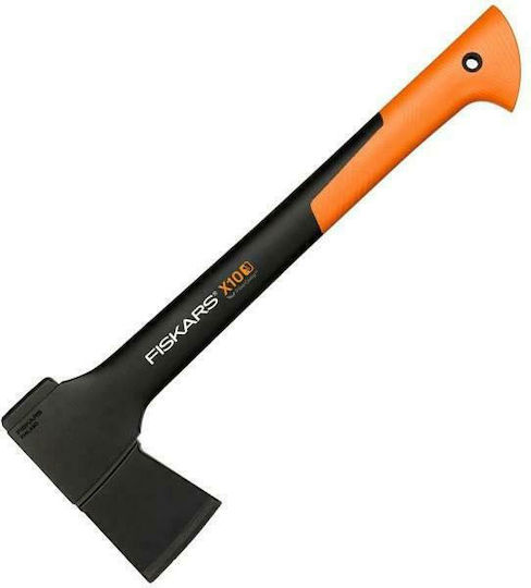 Fiskars S X10 Axt Zerkleinerung Länge 44.5cm und Gewicht 1000gr mit Fiberglasgriff