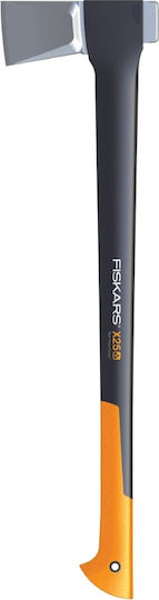 Fiskars XL X25 Axe Splitting Length 77.4cm and Weight 2400gr with Fiberglass Handle