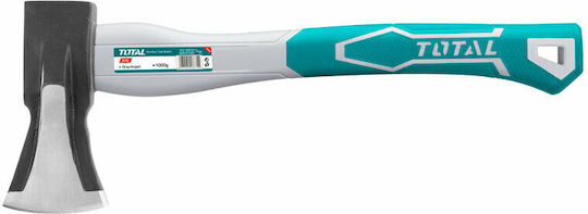 Total THT798016 Τσεκούρι Σχισίματος Μήκους 43cm και Βάρους 1kg με Λαβή Fiberglass