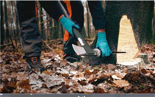 Gardena Splitting 2800S Axe Splitting Length 70cm and Weight 2800gr with Plastic Handle