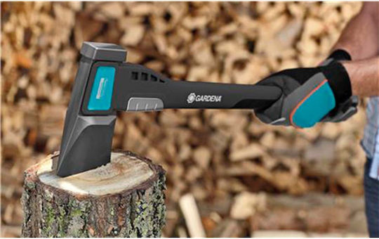 Gardena Universal 900B Axe Shredding Length 34cm and Weight 900gr with Fiberglass Handle