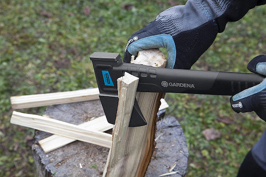 Gardena Universal 900B Axe Shredding Length 34cm and Weight 900gr with Fiberglass Handle