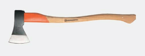 Husqvarna 597 62 90-01 Axe Shredding Length 70cm and Weight 1250gr with Wooden Handle