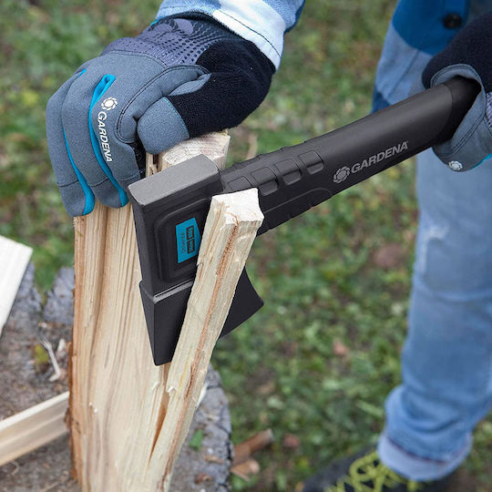 Gardena Universal 900B Axe Shredding Length 34cm and Weight 900gr with Fiberglass Handle