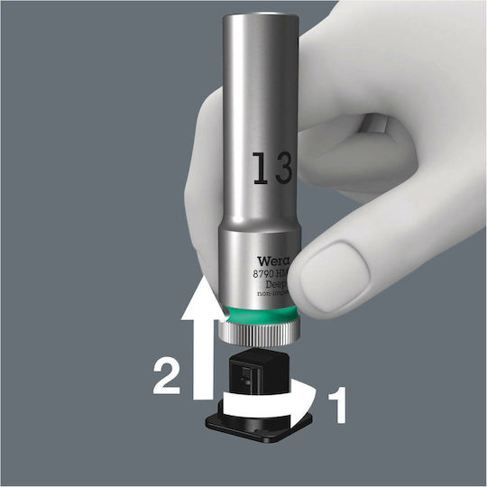 Wera Set 3/8" Belt B Deep